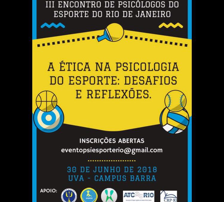III Encontro de Psicólogos do Esporte do Rio de Janeiro