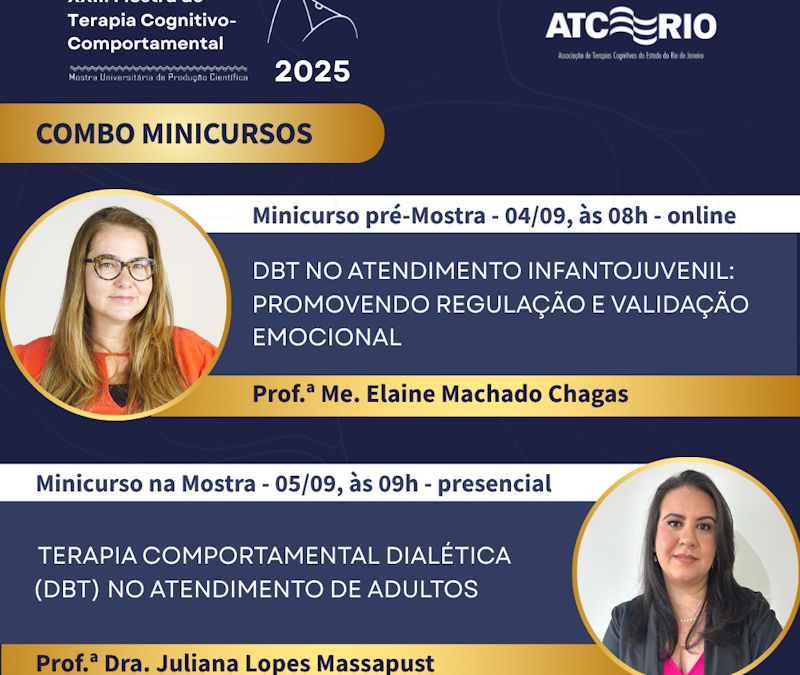 Minicursos da XXIII Mostra de TCC da ATC-Rio